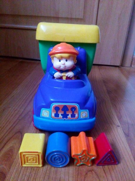 Autíčko - vkladačka,