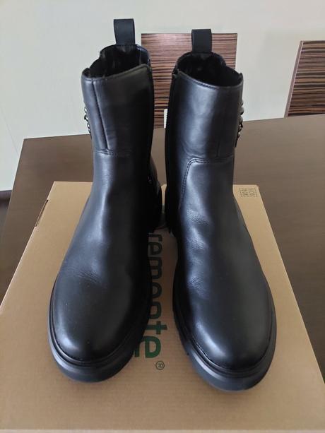 Koženné čižmy vel 40, 40