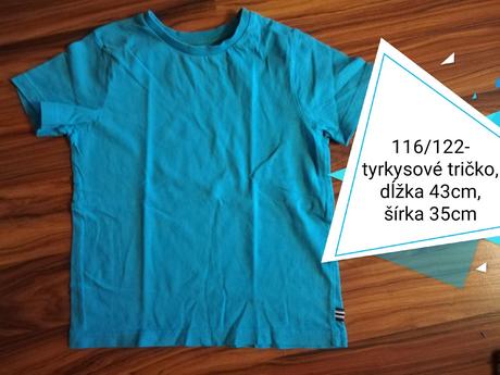 Tričko 116/122, 116