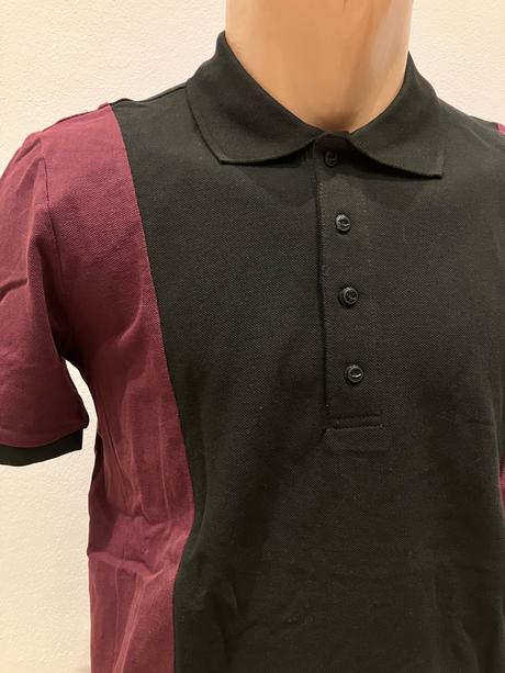 Chlapčenské polo tričko bordovo-čierne (16 r.), original marines,176