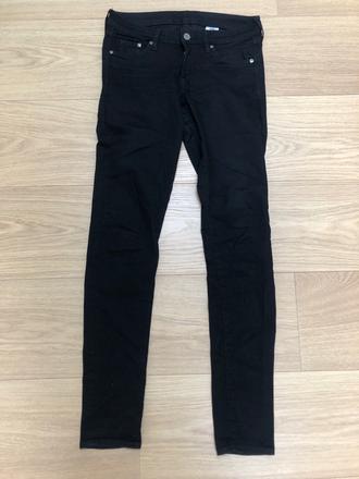 Čierne slimky h&m 27/32, h&m,32