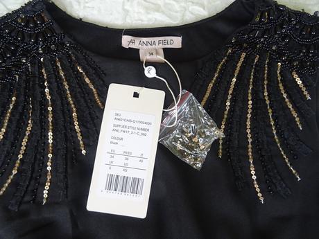 2x malé čierne šaty anna field, veľ. xs, xs