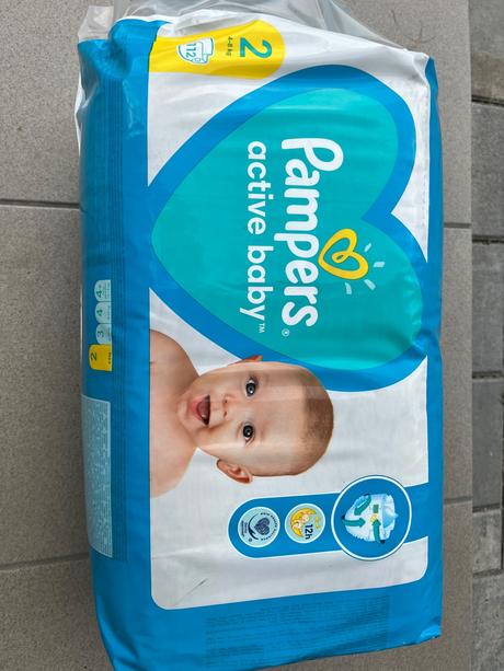 Plienky pampers active baby 2, pampers,4 kg - 9 kg