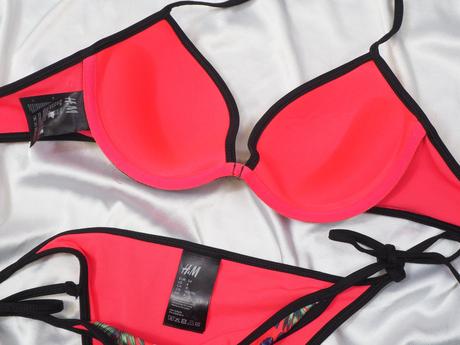 Kvalitné farebné plavky h&m, h&m,34