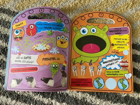 Hry so samolepkami,