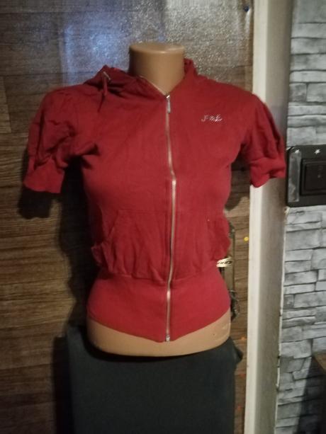 Dámska mikina z krátkymi rukávmi s/m, s