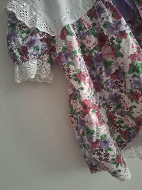 Čipkované krojove šaty, next,104