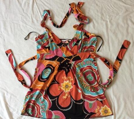 Letný farebný top v. m, m