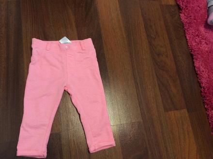 Lososove elasticke nohavice, 80