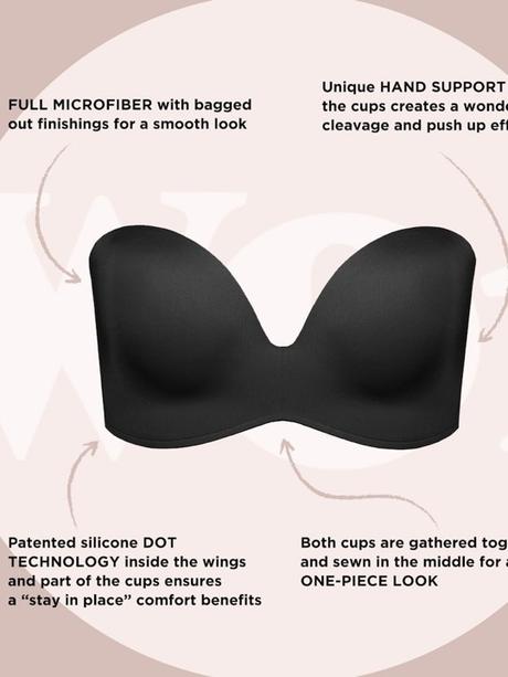 Podprsenka wonderbra 9335, veľ.85b/c, 85b