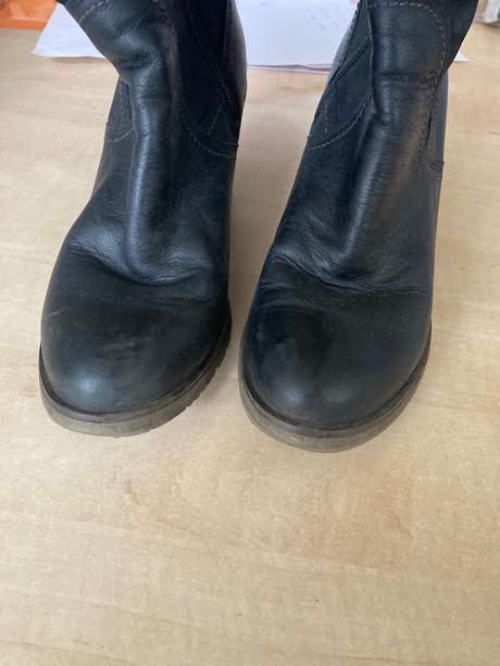 Dámske kožené zimné čižmy, 37, tamaris,37