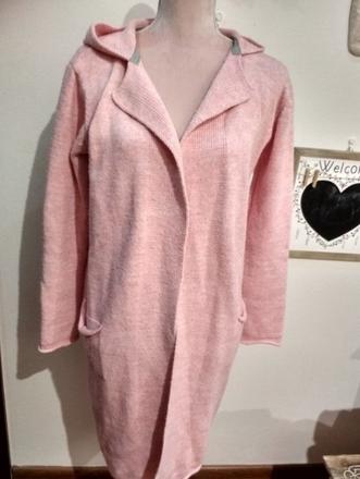 Kardigan s kapucňou,