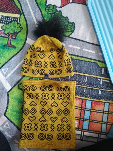 Set čiapka a nákrčník, 116