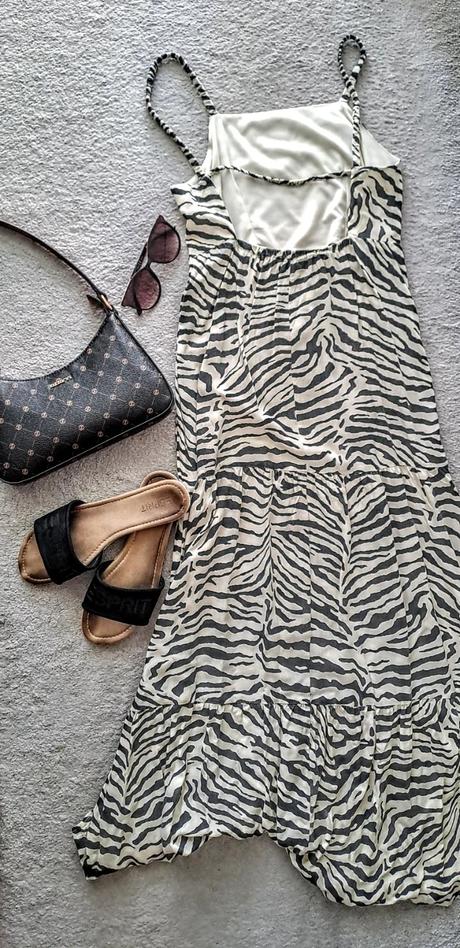 Dlhe letne saty terranova, vel. m (38), viskoza, terranova,m