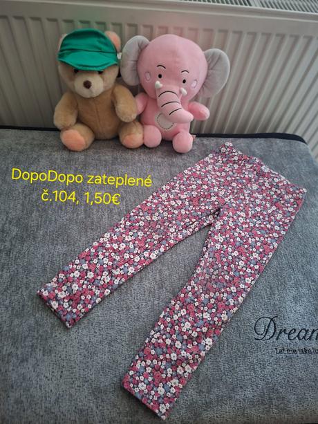 Zateplené legíny č.98, dopodopo,104