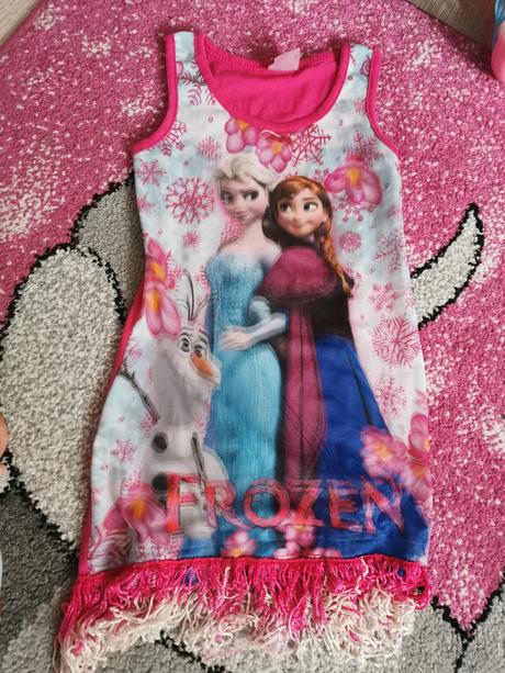 Šaty frozen 3-4roky, disney,104