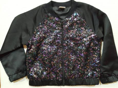 Prechodná flitrová bunda, lindex,104