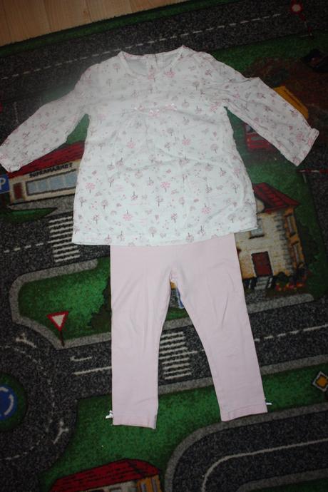 Dievčenská súpravička (blúzka+legíny) george, george,92