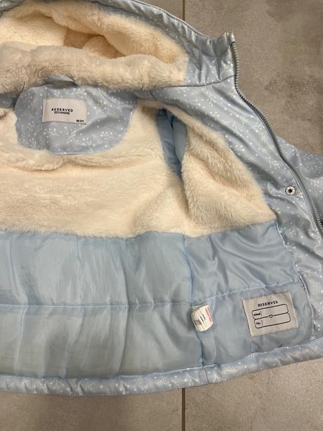Dievčenská zimná bunda č.86/92, reserved,86