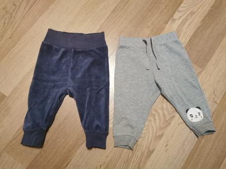 2 x tepláky, lindex,62