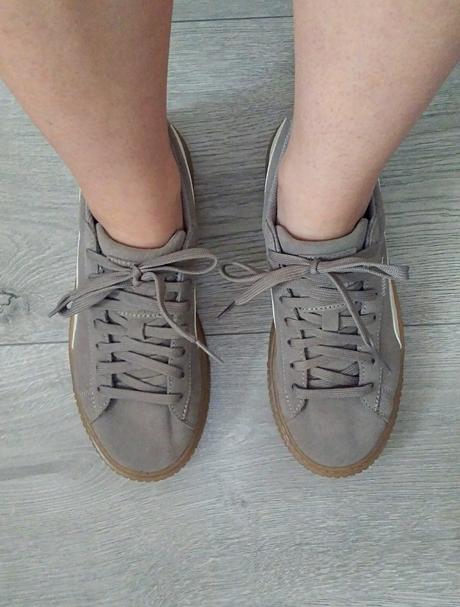 Puma suede platform snk jr rock ridge whisper whit, puma,37