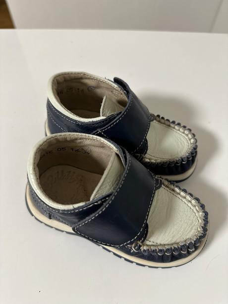 Celokožene chlapčenske topanky 21, 21