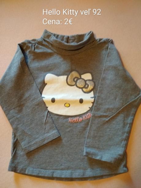 Hello kitty tričko dlhý rukáv, disney,92