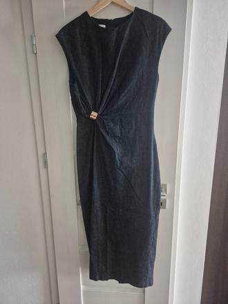 Riflové šaty, zara,l