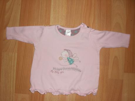 Ružové tričko s dlhým rukávom, next,62