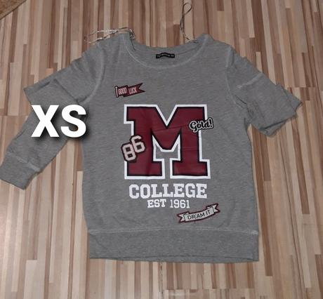 Bavlnene tričko dlhy rukav xs, terranova,xs