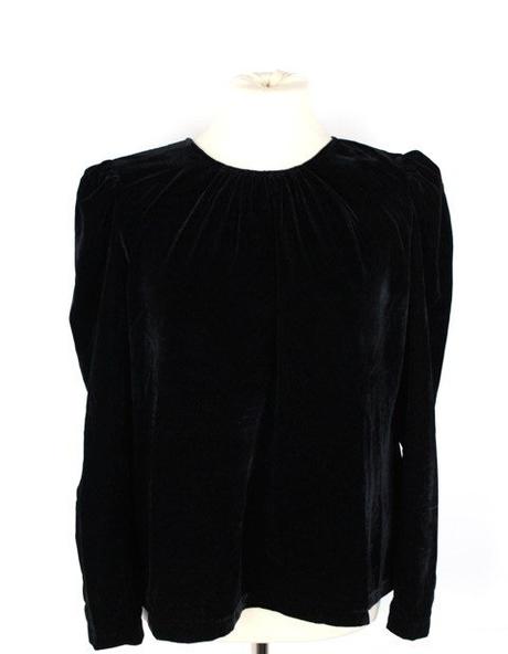 Dámske zamatové tričko next, veľ. 40, next,m