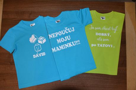 Tričká pre deti, 110 / 122 / 134 / 146 / 158