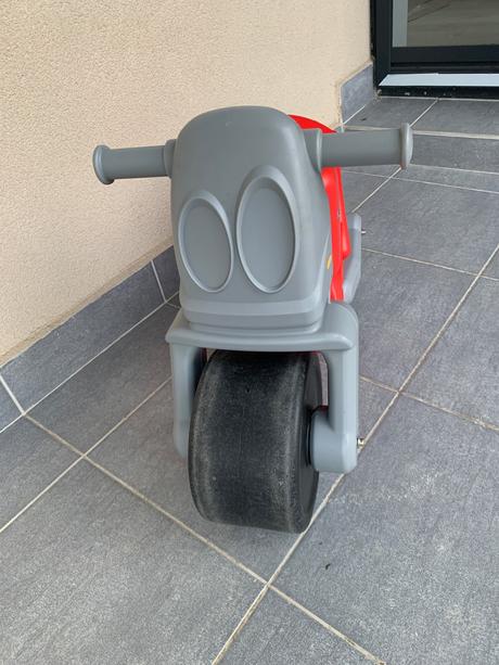 Big odrážadlo street bike červeno-šedé,