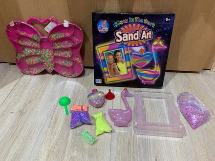 Súprava goraliek v motilovom kufríku, 