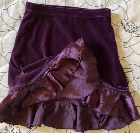 Sametová sukňa zn. bhs v. 98/104, bhs,98