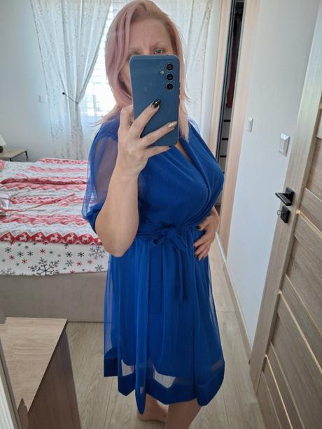 Tylové šaty 44/46, 44