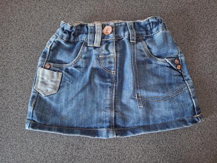 Riflová sukňa, next,140