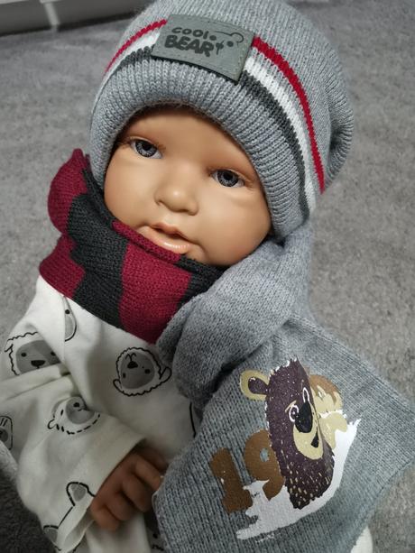 Čiapka a šál na zimu, dopodopo,50