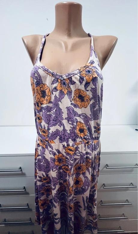 Letné vzorované plážové šaty, h&m,38