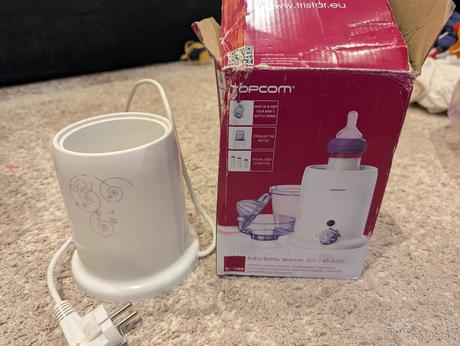 Ohrievač na fľašku, sterilizator, 