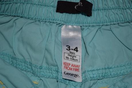 3x 3/4-vé nohavice, 98