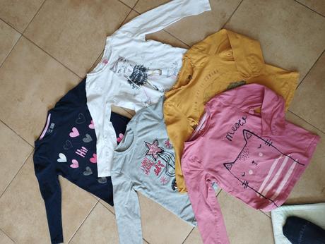 Tričká a dlhým rukávom, f&f,116