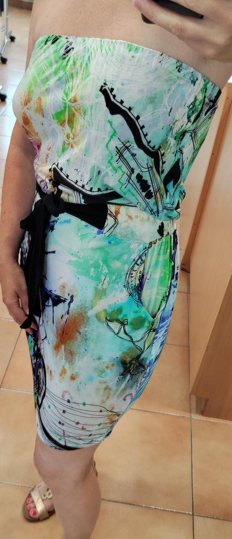 -bavlnené pružné šaty desigual veľ. 36 a, desigual,s