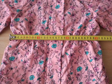 Kvietkovaná prechodná bundička/ kabátik, fox & bunny,104