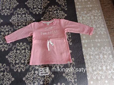 Dievčenské miliónové šaty zn.h&m veľ.92, h&m,92