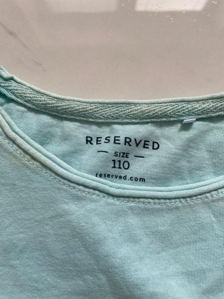 Trička 6ks, reserved,110