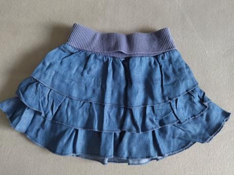 Riflová suknička, f&f,62