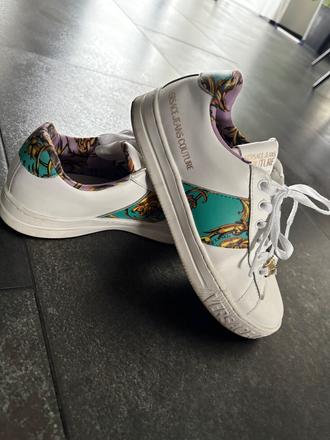 Versace bielo zelene tenisky, versace,38