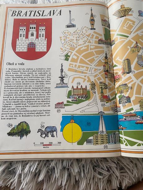 Starý retro môj prvý atlas 1992,