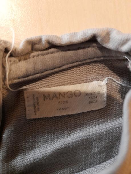 Mikina smile s kvetinkami, mango,86